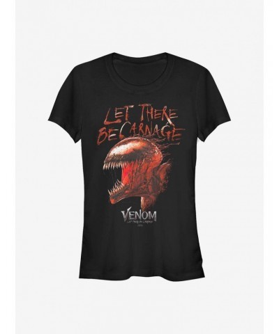 Marvel Venom A Red Carnage Girls T-Shirt $9.56 T-Shirts