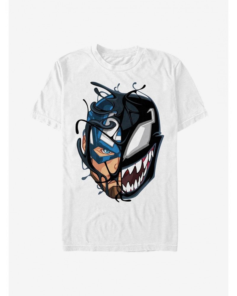 Marvel Venom Captain Venom T-Shirt $9.18 T-Shirts