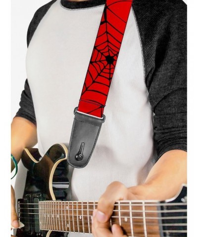 Marvel Spider-Man Spiderweb Guitar Strap $8.47 Guitar Straps