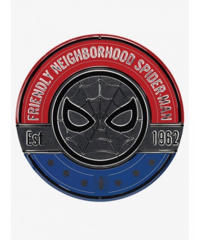 Marvel Spider-Man Friendly Neighborhood Spider-Man Tin Sign $7.94 Door Signs