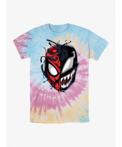 Marvel Venom Peter Venom Split Tie Dye T-Shirt $9.12 T-Shirts