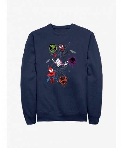 Marvel Spider-Man Spidey Trio Sweatshirt $12.10 Sweatshirts
