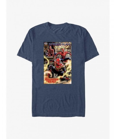 Marvel Spider-Man The Multiverse Is Real Big & Tall T-Shirt $9.81 T-Shirts