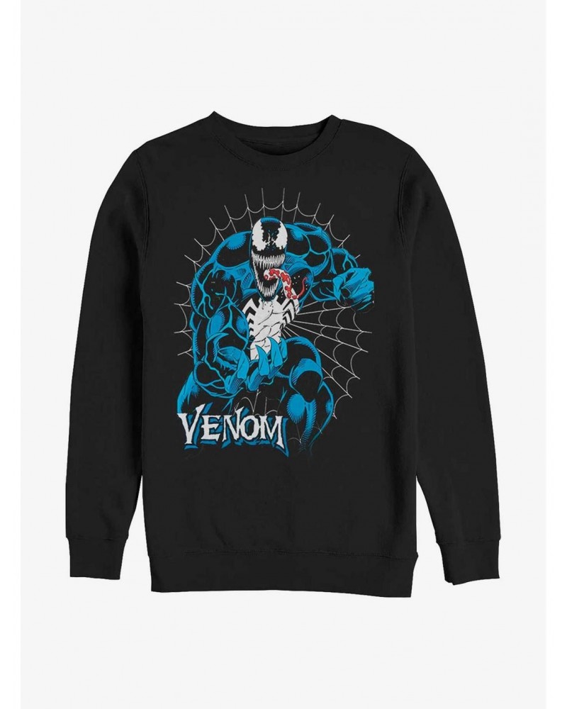 Marvel Venom Tangled Web Sweatshirt $8.86 Sweatshirts