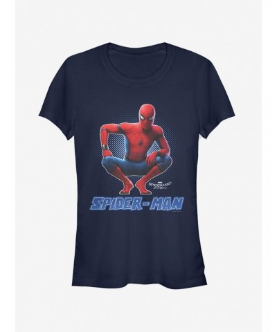 Marvel Spider-Man Homecoming Friendly Neighbor Girls T-Shirt $6.37 T-Shirts