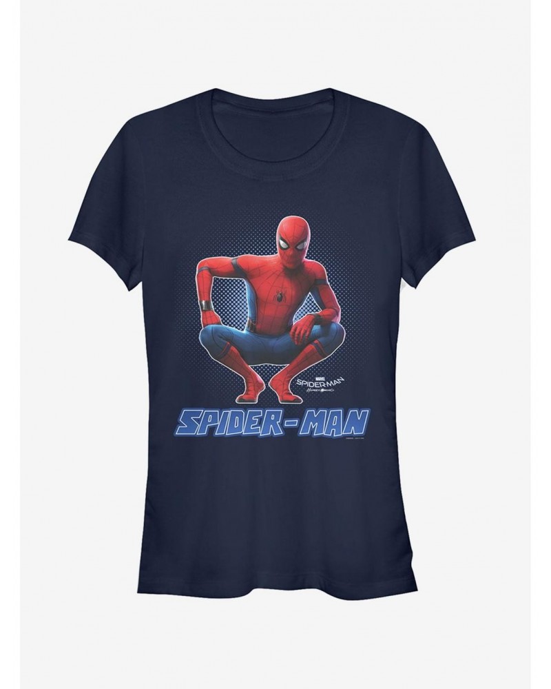 Marvel Spider-Man Homecoming Friendly Neighbor Girls T-Shirt $6.37 T-Shirts
