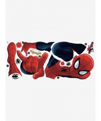 Marvel Ultimate Spider-Man Giant Peel And Stick Wall Decals $9.71 Decals