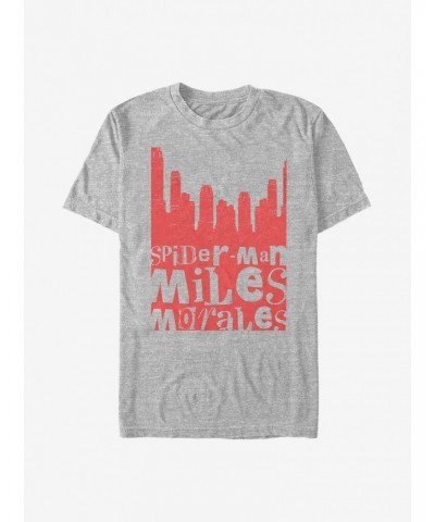 Marvel Spider-Man Miles City T-Shirt $8.41 T-Shirts