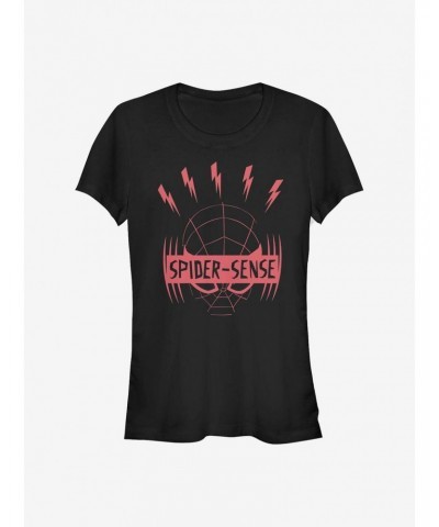Marvel Spider-Man Morales Sense Girls T-Shirt $9.76 T-Shirts