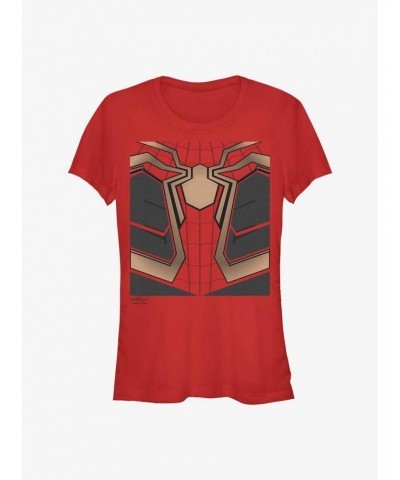 Marvel Spider-Man: No Way Home Classic Suit Girls T-Shirt $7.37 T-Shirts