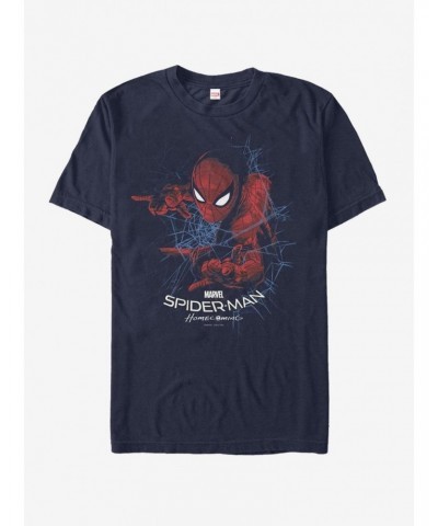 Marvel Spider-Man Homecoming Web Frame T-Shirt $6.50 T-Shirts