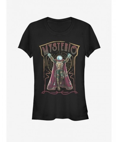 Marvel Spider-Man Far From Home Mysterio Vintage Girls T-Shirt $8.17 T-Shirts