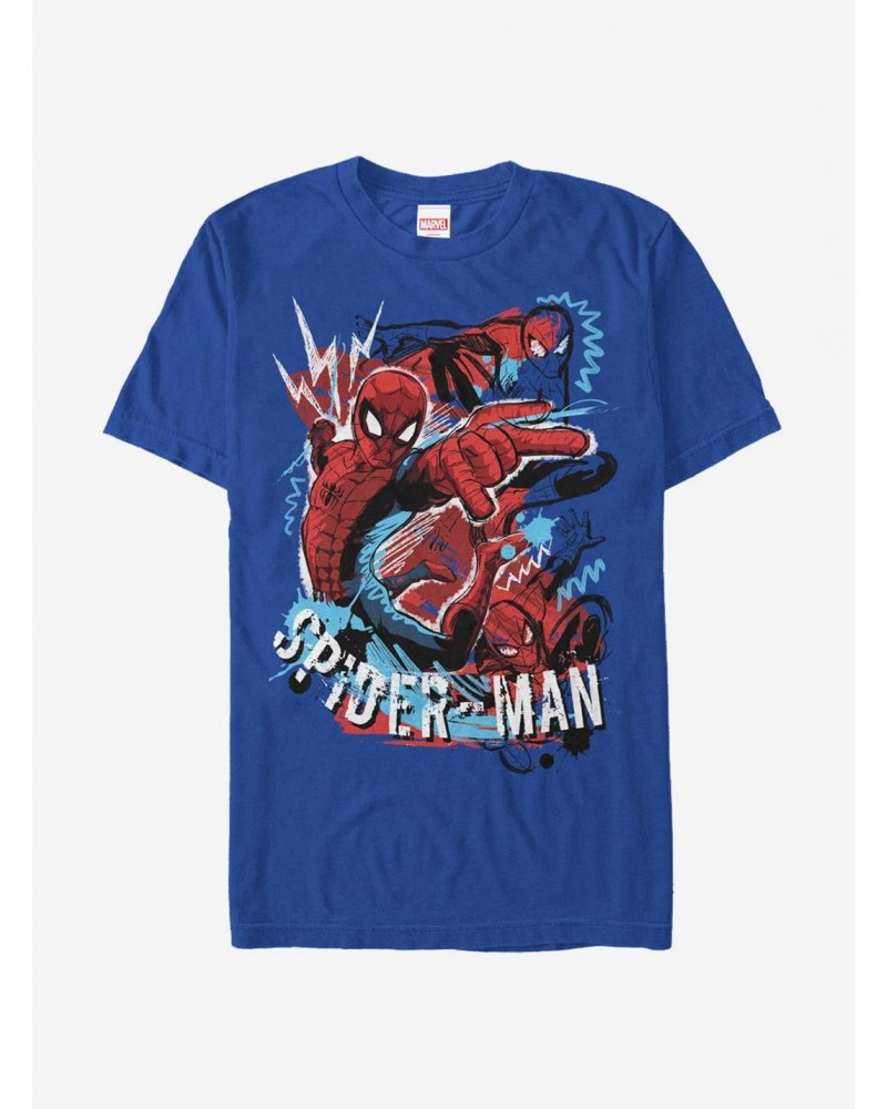 Marvel Spider-Man Cartoon T-Shirt $9.37 T-Shirts
