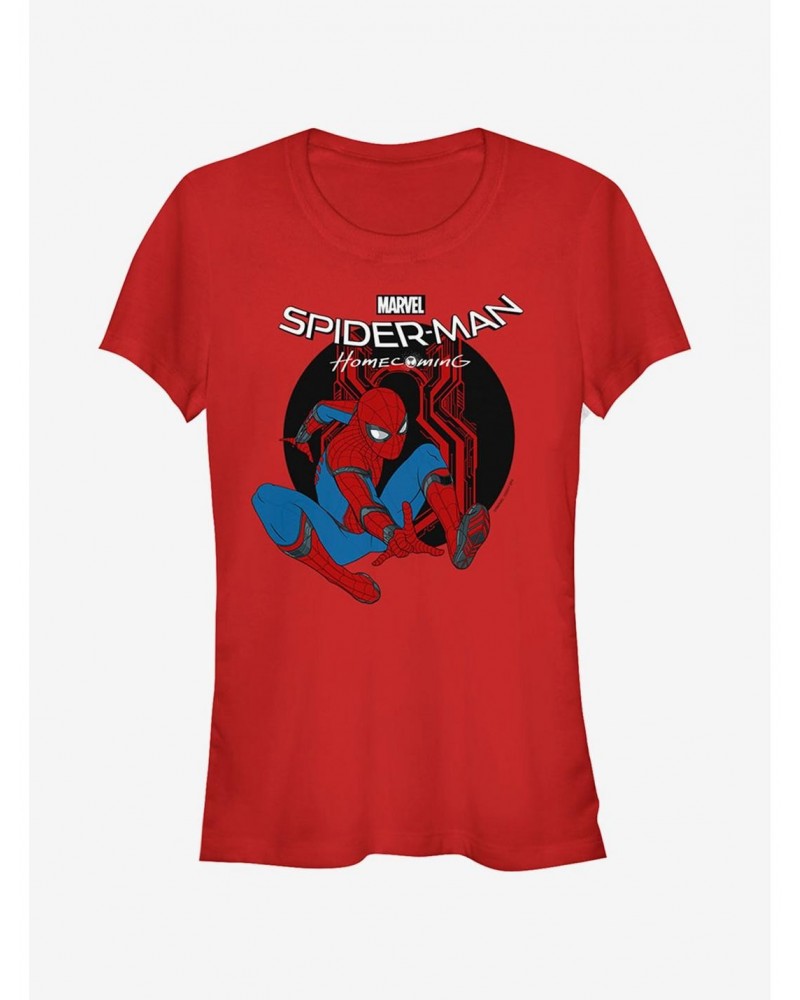 Marvel Spider-Man Homecoming Web Shooter Girls T-Shirt $8.37 T-Shirts