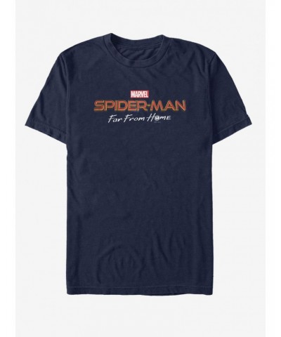 Marvel Spider-Man: Far From Home Logo T-Shirt $7.65 T-Shirts