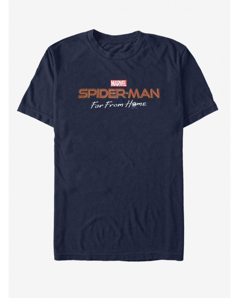 Marvel Spider-Man: Far From Home Logo T-Shirt $7.65 T-Shirts