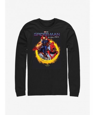 Marvel Spider-Man: No Way Home No Way Home Doctor Strange Long-Sleeve T-Shirt $12.63 T-Shirts