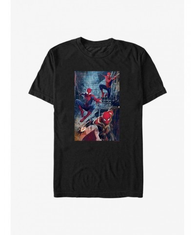 Marvel Spider-Man Spidey Attack Poster Big & Tall T-Shirt $8.37 T-Shirts