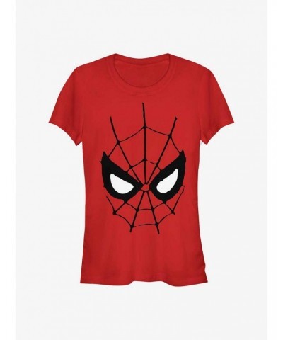 Marvel Spider-Man Mask Girls T-Shirt $7.57 T-Shirts