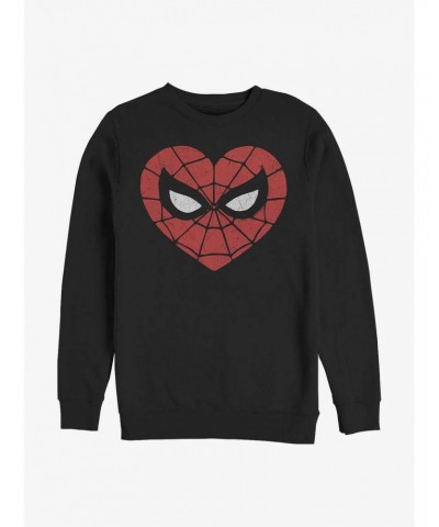 Marvel Spider-Man Spidey Heart Sweatshirt $10.04 Sweatshirts