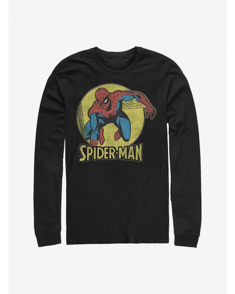 Marvel Spider-Man Simple Spidey Long-Sleeve T-Shirt $8.69 T-Shirts