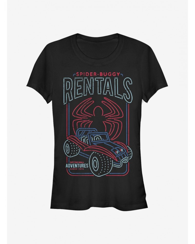Marvel Spider-Man Spidey-Buggy Rentals Girls T-Shirt $7.37 T-Shirts