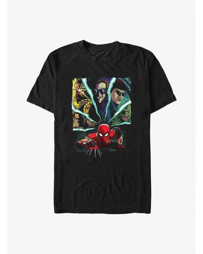 Marvel Spider-Man: No Way Home Villain Senses T-Shirt $8.03 T-Shirts