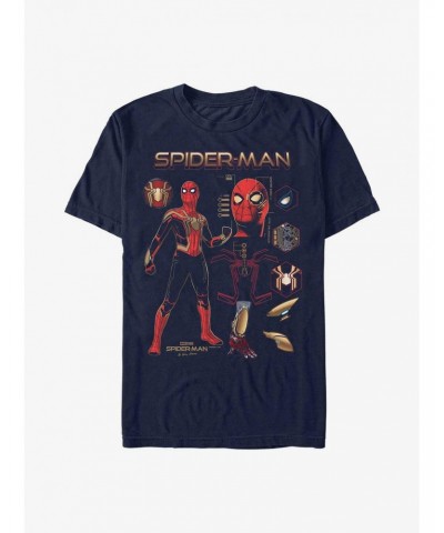 Marvel Spider-Man: No Way Home Spidey Stuff T-Shirt $8.99 T-Shirts