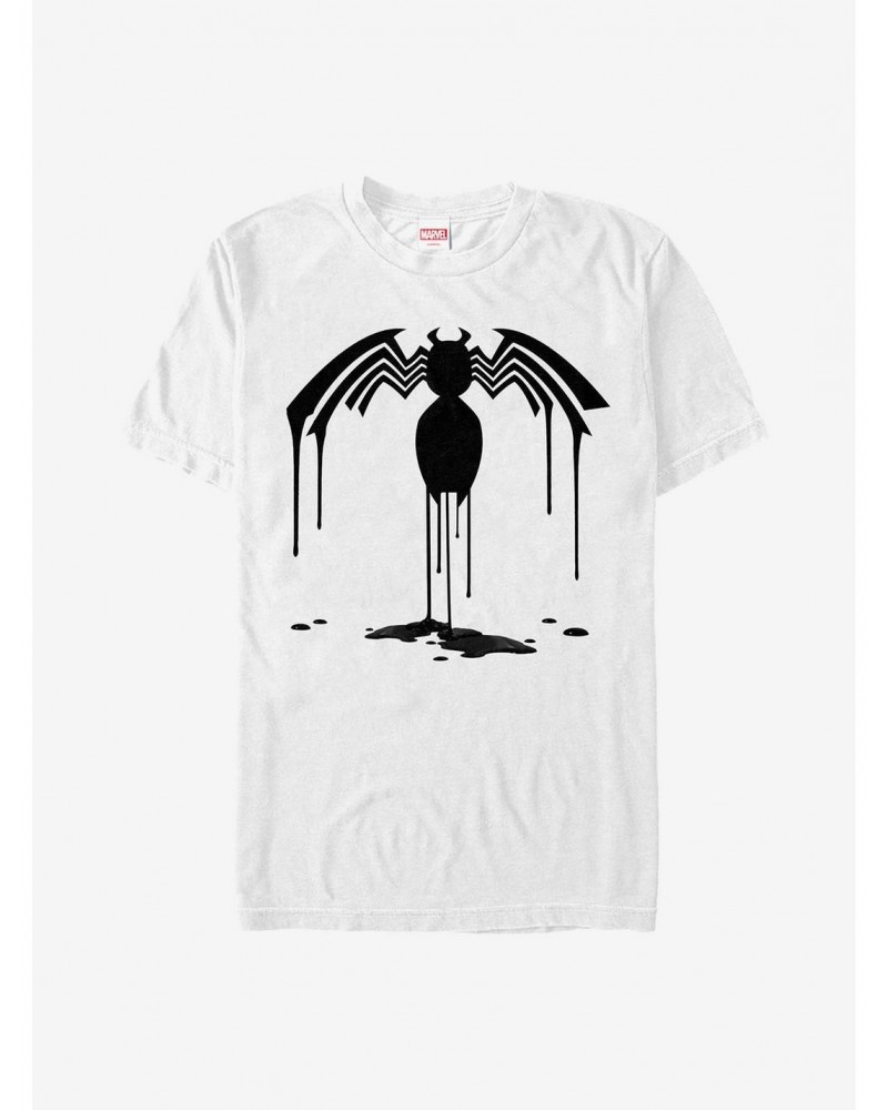Marvel Venom Dripping Logo T-Shirt $8.41 T-Shirts