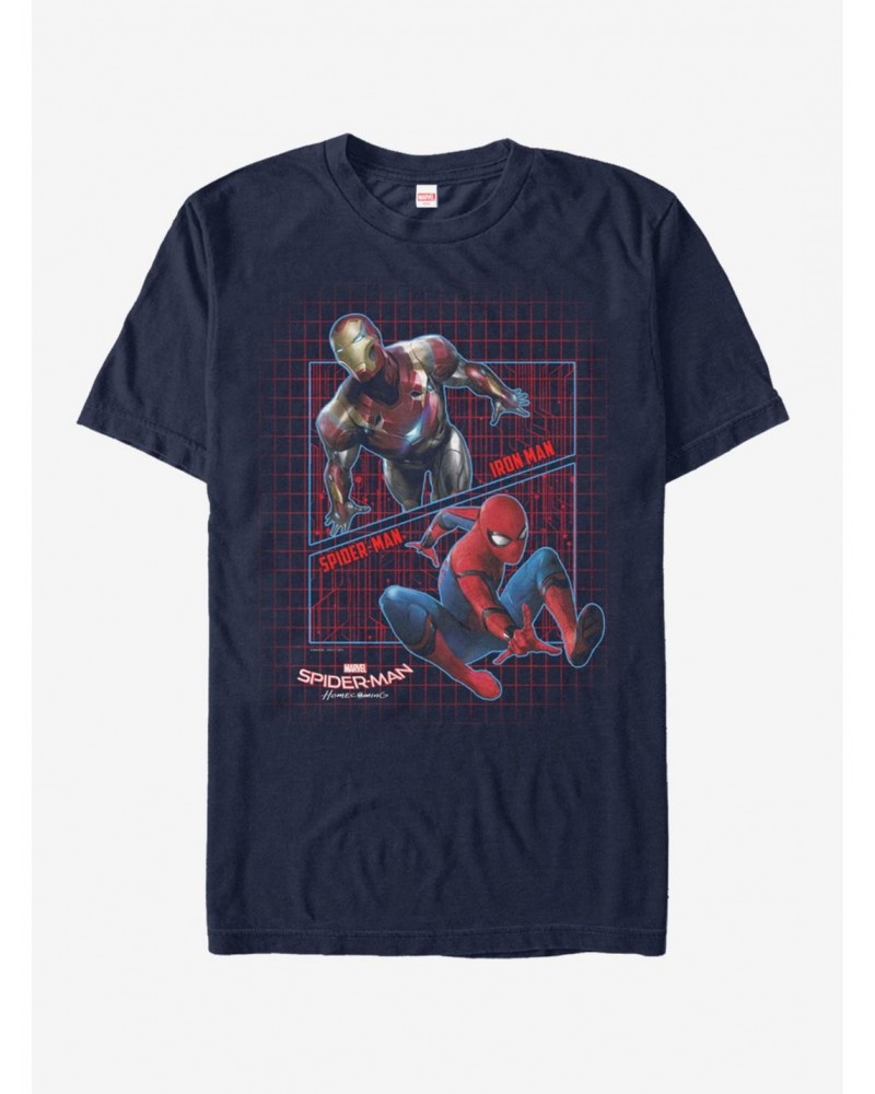 Marvel Spider-Man: Far From Home Iron Spidey T-Shirt $6.31 T-Shirts