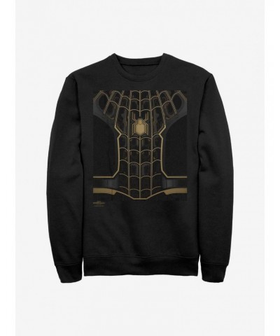 Marvel Spider-Man The Black Suit Crew Sweatshirt $12.40 Sweatshirts