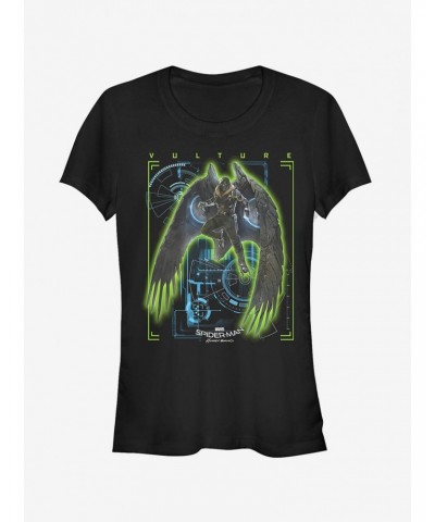 Marvel Spider-Man Homecoming Vulture Schematics Girls T-Shirt $7.37 T-Shirts