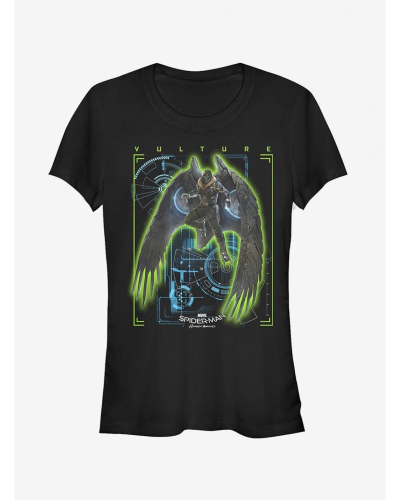 Marvel Spider-Man Homecoming Vulture Schematics Girls T-Shirt $7.37 T-Shirts