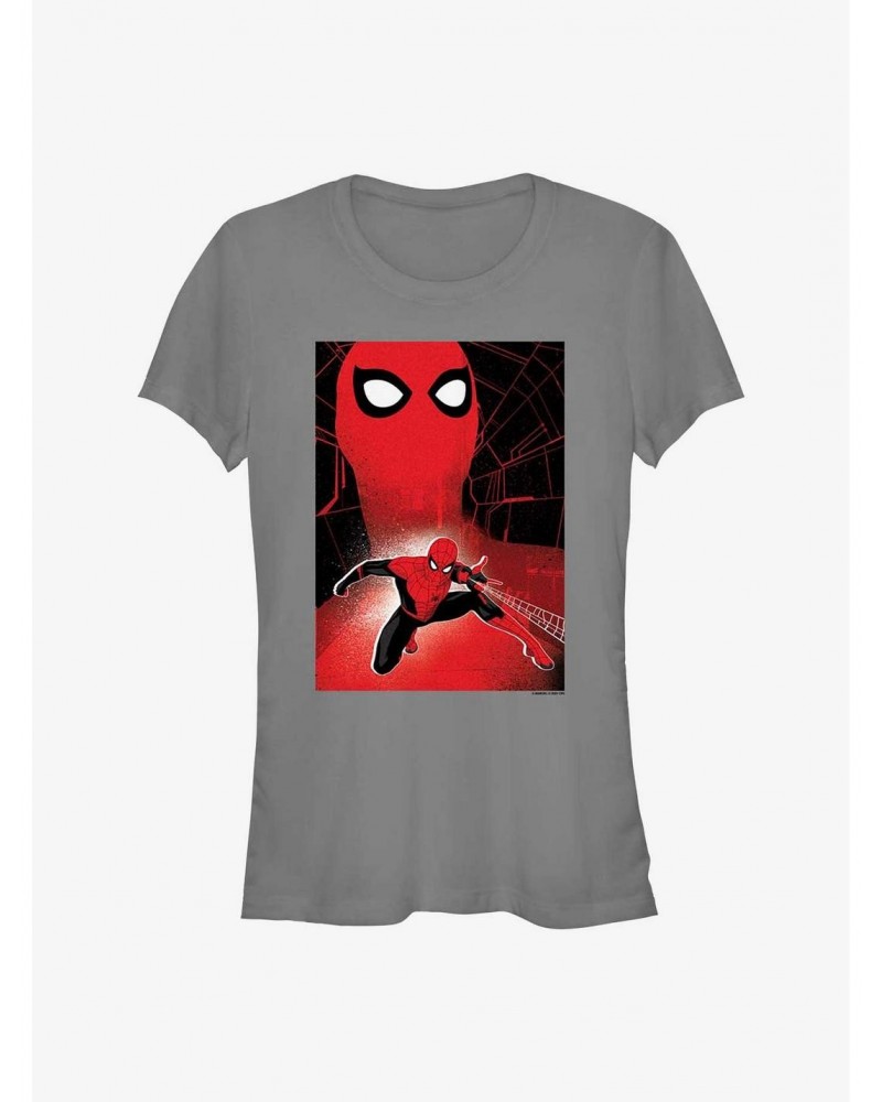 Marvel's Spider-Man Spidey Grunge Graphic Girl's T-Shirt $8.17 T-Shirts
