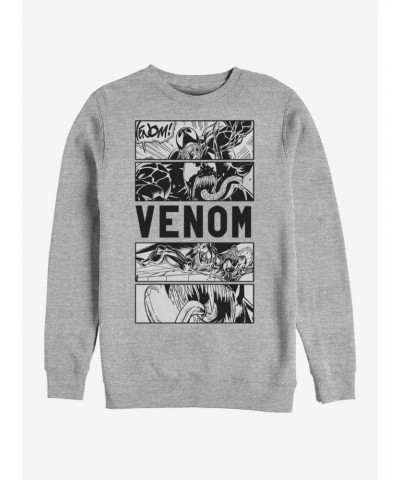 Marvel Venom Panels Sweatshirt $10.04 Sweatshirts