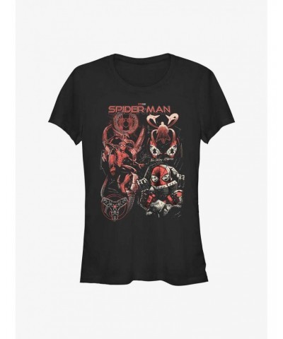 Marvel's Spider-Man Double Booking Girl's T-Shirt $7.37 T-Shirts