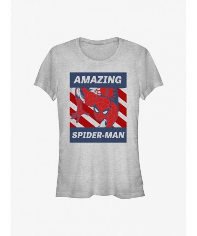 Marvel Spider-Man Amazing Guy Girls T-Shirt $8.17 T-Shirts