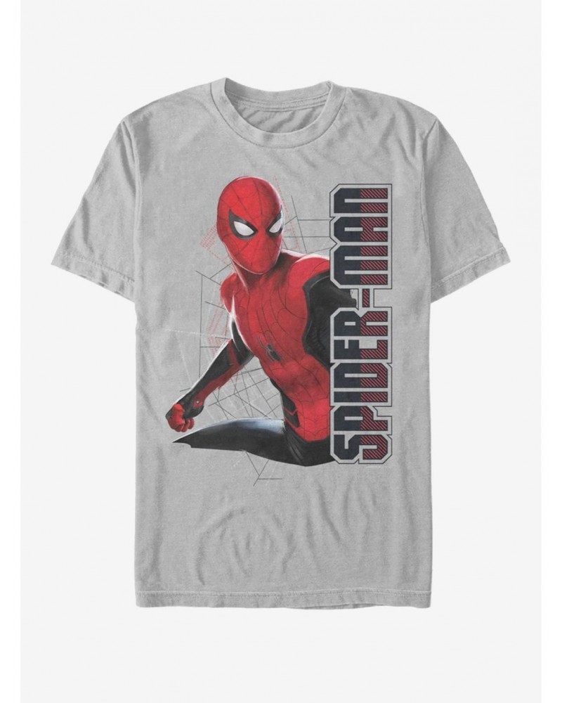 Marvel Spider-Man Far From Home Spider Webs T-Shirt $9.56 T-Shirts