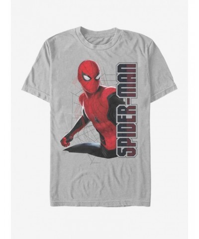 Marvel Spider-Man Far From Home Spider Webs T-Shirt $9.56 T-Shirts
