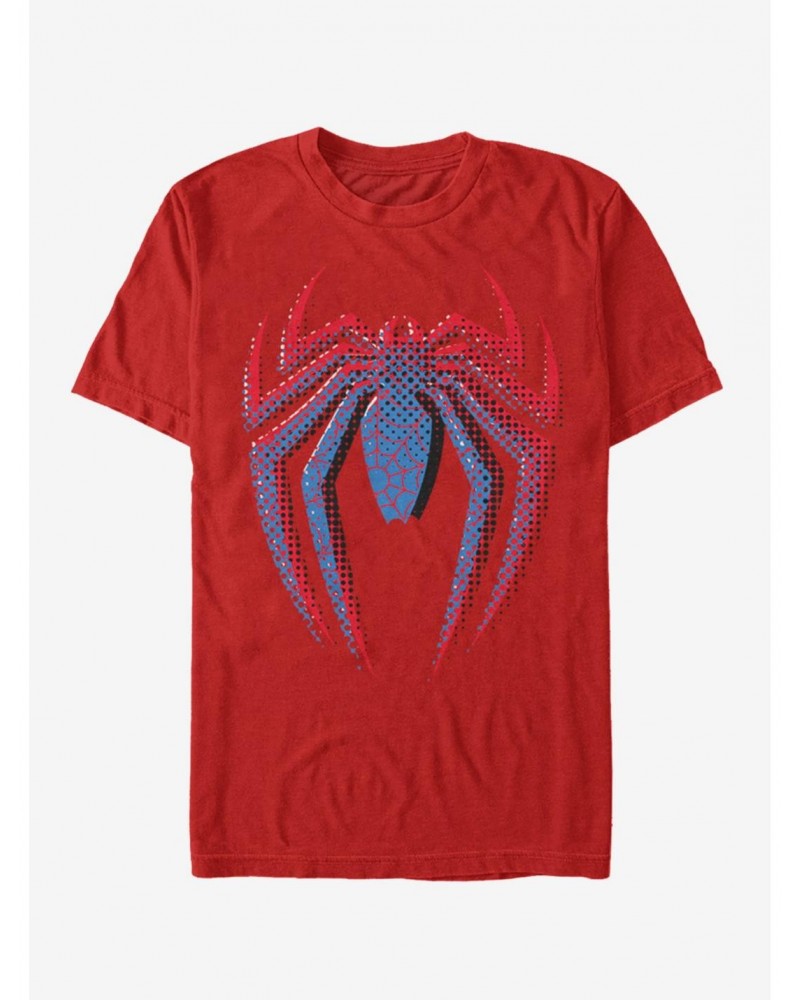 Marvel Spider-Man Layered Spider-Man Logo T-Shirt $6.88 T-Shirts