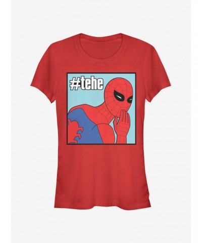 Marvel Spider-Man Tee Hee Girls T-Shirt $8.17 T-Shirts