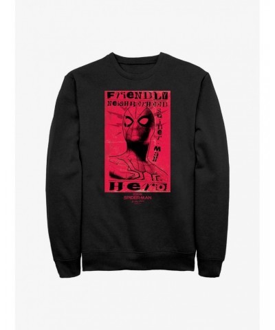 Marvel Spider-Man: No Way Home Friendly Hero Crew Sweatshirt $9.45 Sweatshirts