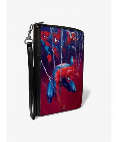 Marvel Spider-Man Beyond Amazing Web Action Poses Zip Around Wallet $11.52 Wallets