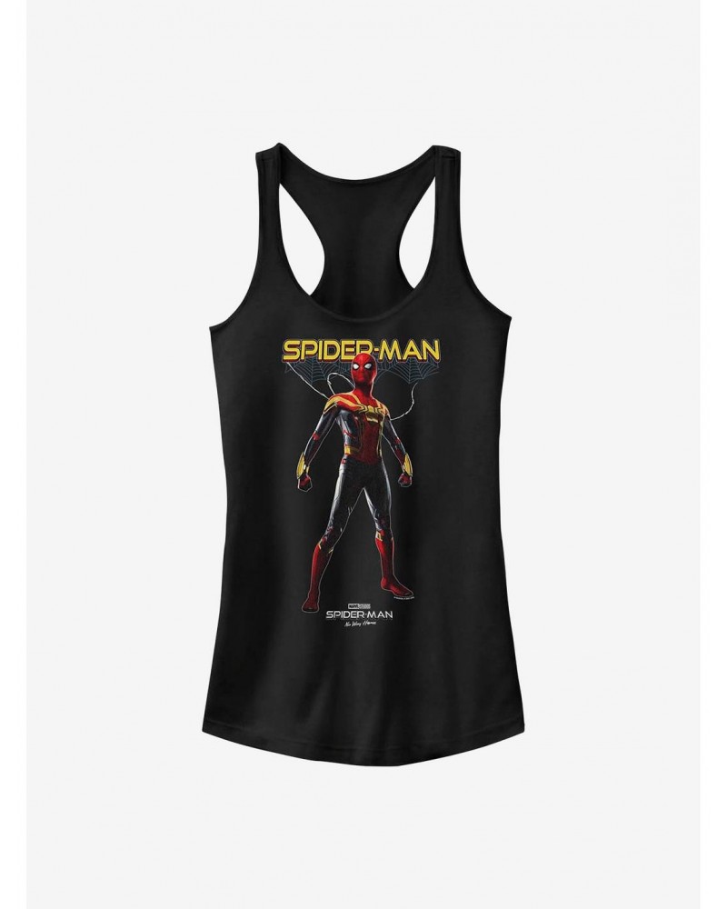 Marvel Spider-Man: No Way Home Spiderweb Hero Girls Tank $9.96 Tanks