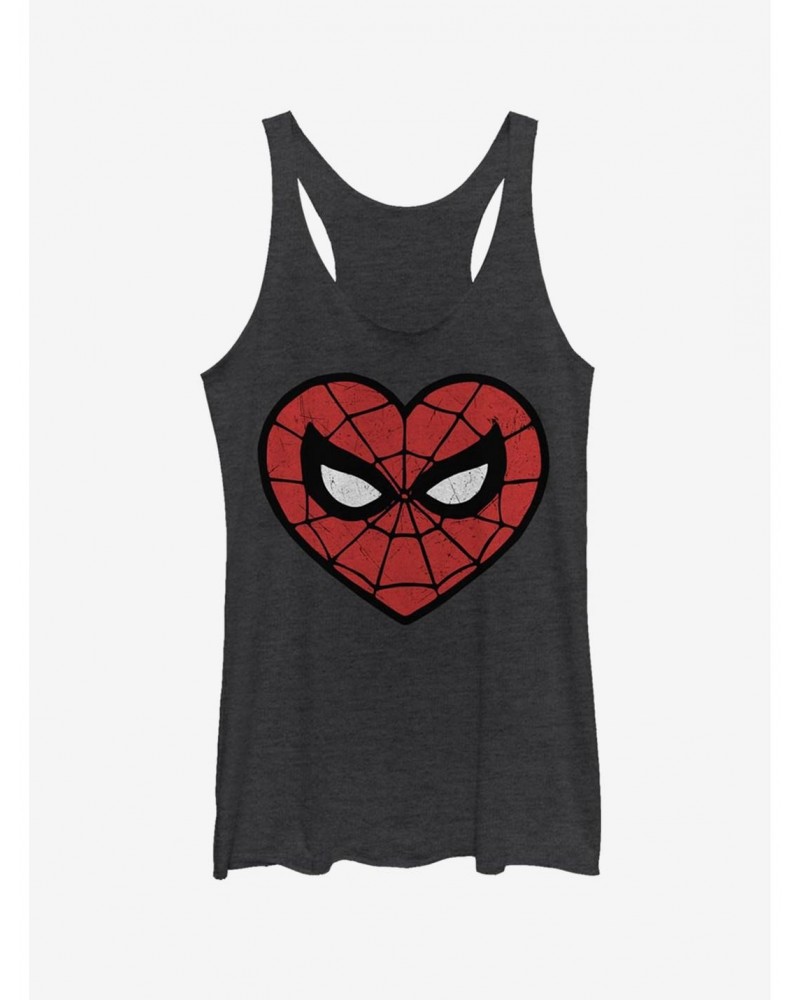 Marvel Spider-Man Spidey Heartbreaker Girls Tank $10.36 Tanks