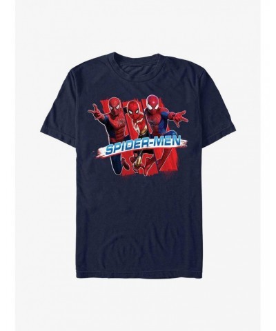 Marvel Spider-Man: No Way Home Paint Panels T-Shirt $6.31 T-Shirts
