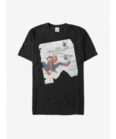 Marvel Spider-Man Homecoming Notepad Sketch T-Shirt $9.18 T-Shirts