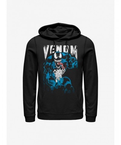 Marvel Venom Grunge Hoodie $11.14 Hoodies