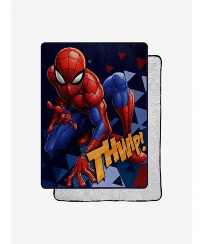 Marvel Spider-Man Spidey Stance Oversized Throw $21.55 Throws