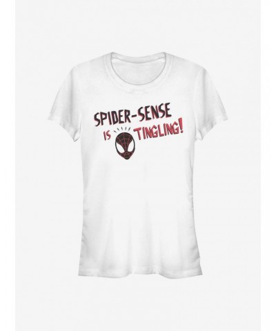 Marvel Spider-Man Spidey Sense Girls T-Shirt $8.96 T-Shirts